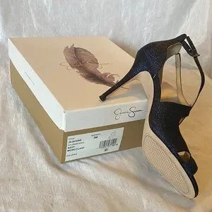 Jessica Simpson Women's Averie Heeled Sandals – Stiletto Open-Toe With Ankle Strap - View #7